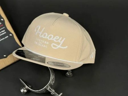 HOOEY WHITE ROPE LETTERS OFF WHITE CAP on Sale