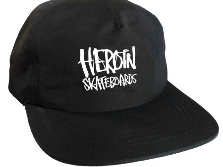 HEROIN SKATEBOARDS SCRIPT NYLON SNAPBACK HAT Supply