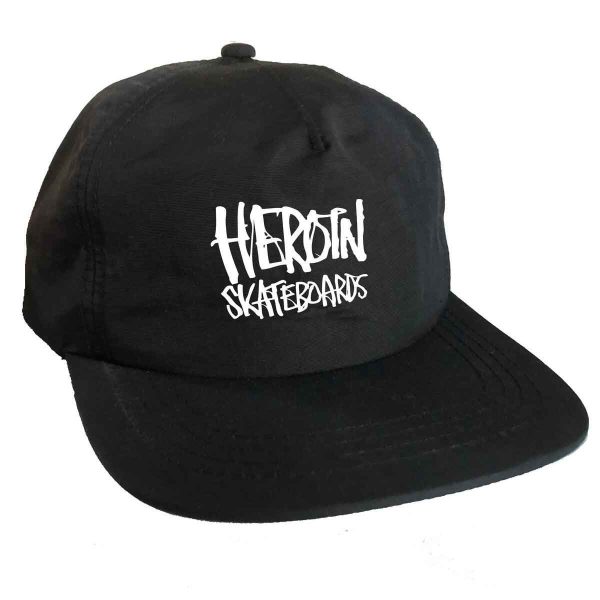 HEROIN SKATEBOARDS SCRIPT NYLON SNAPBACK HAT Supply