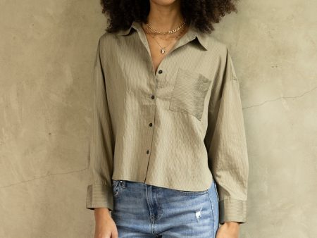 SALE - Evans Button Down Blouse Online Hot Sale