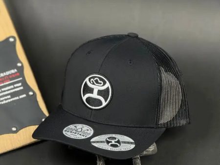 HOOEY MAN WHITE ALL BLACK CAP Discount