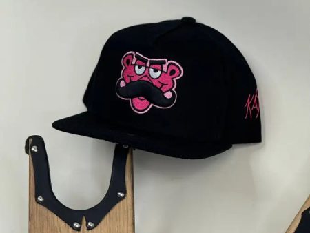 KAS PINK PANTHER BLACK CAP Cheap