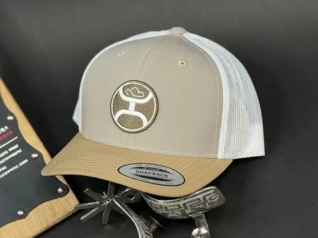 HOOEY MAN TWO TONE BEIGE CAP For Sale