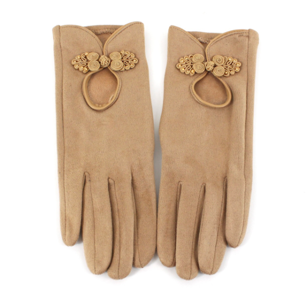 Knot Frog Button Gloves Online Hot Sale