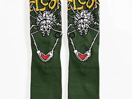 STANCE X WELCOME SKATEBOARDS WILBUR CREW SOCKS For Discount