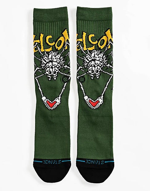 STANCE X WELCOME SKATEBOARDS WILBUR CREW SOCKS For Discount