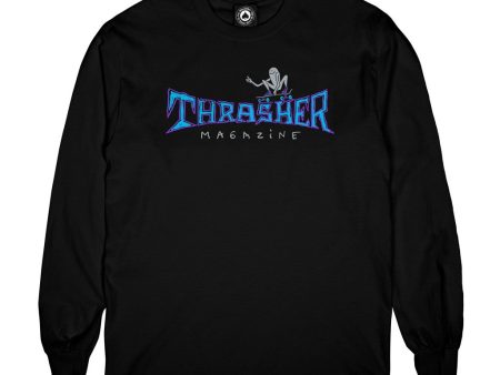 THRASHER GONZ THUMBS UP LONG SLEEVE MENS T-SHIRT Online Sale