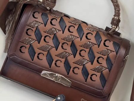 CUADRA HONEY LEATHER HANDBAG Online Sale