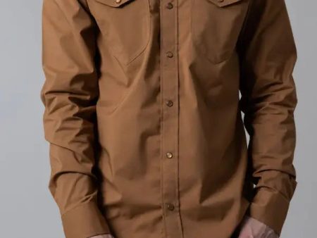 KIMES RANCH BLACKOUT WW BROWN LONG SLEEVE Supply