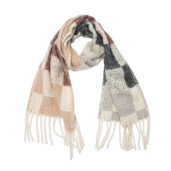 Checkered TASSEL PLAID SCARF *more colors* For Cheap