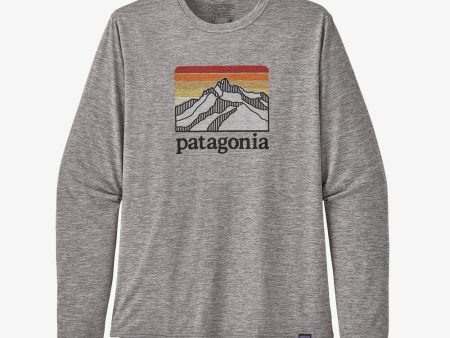 PATAGONIA CAPILENE COOL DAILY GRAPHIC LONG SLEEVED MENS SHIRT Hot on Sale