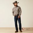 ARIAT CLASSIC WT GERARD BROWN LONG SLEEVE SHIRT-2376 Fashion