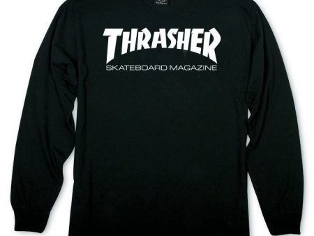 THRASHER SKATE MAG LONG SLEEVE MENS T-SHIRT Online Sale