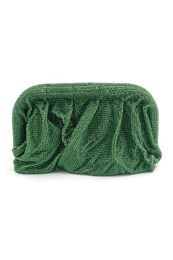 SALE - Cathy Ruched Clutch For Cheap