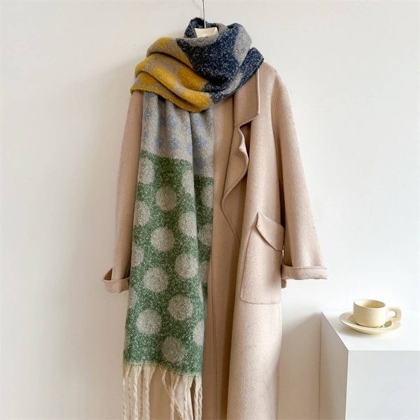 RETRO POLKA DOT SCARF Discount