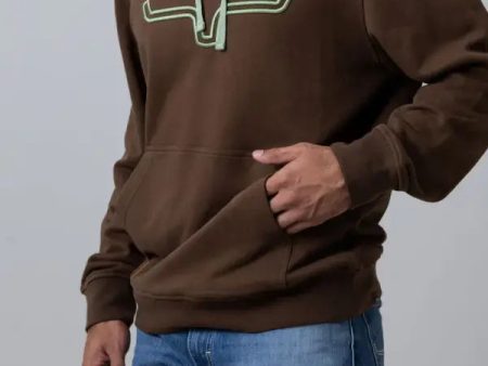 KIMES RANCH TWO SCOOPS BROWN HOODIE MEN Hot on Sale