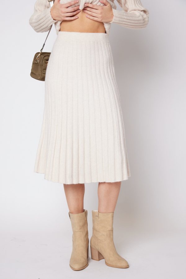 Hayes Flare Sweater Midi Skirt Online now