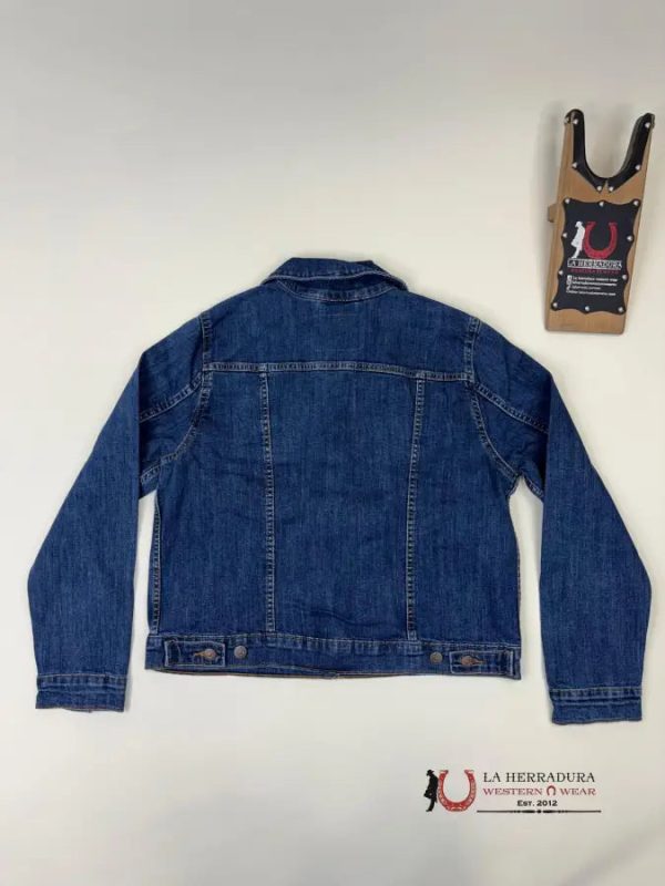 LEVI S ORIGINAL TRUCKER JACKET DEEP BLUE LADIES Sale