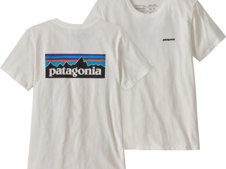 PATAGONIA P-6 LOGO ORGANIC CREW WOMENS SHORT SLEEVE T-SHIRT For Discount