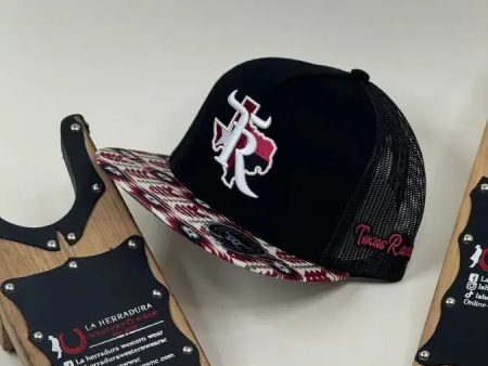 TEXAS RANCH TRI FUCHSIA BLACK CAP For Cheap