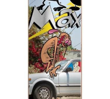 ALMOST DECK MAX REN & STIMPY ROAD RAGE R7 8.5  For Cheap