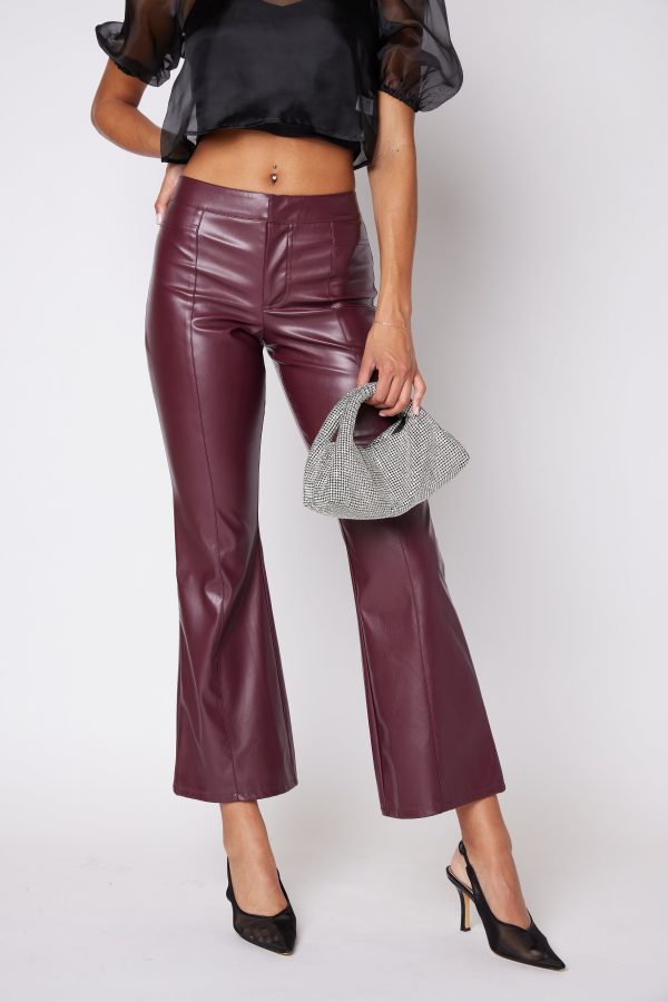 SALE - Tate Faux Leather Trouser Fashion