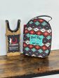 Cap Carrier With Sunglasses Case Aztec Style For Cheap