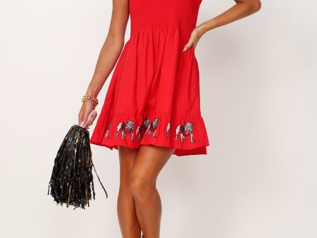 SALE - The Smocked Sequin Dress Fashion