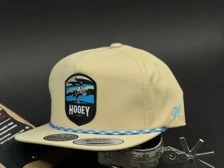 HOOEY BLUE & WHITE ROPE BEIGE CAP Fashion