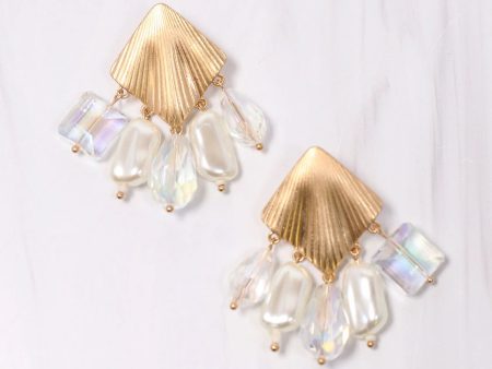 Hebron Embellished Drop Earring Cheap