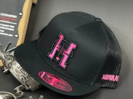 HERRADERO HOT PINK BLACK CAP Online Hot Sale