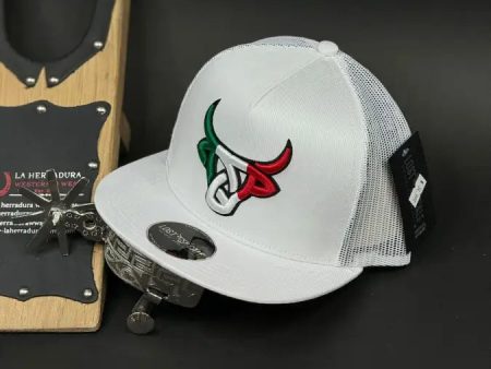 LOST CALF MEXICO COLOR LOGO WHITE CAP For Sale