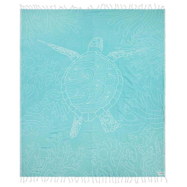 SAND CLOUD SEA TURTLE REEF LARGE TOWEL Cheap