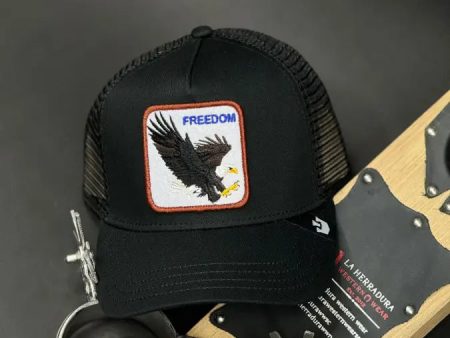 FREEDOM FLYING EAGLE BLACK CAP Sale