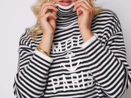 Cynthia  Amour Paris  Stripe Sweater Fashion