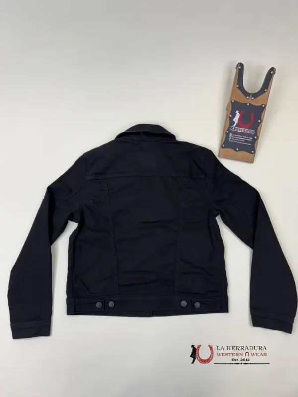 LEVI S ORIGINAL BLACK TRUCKER JACKET LADIES For Cheap