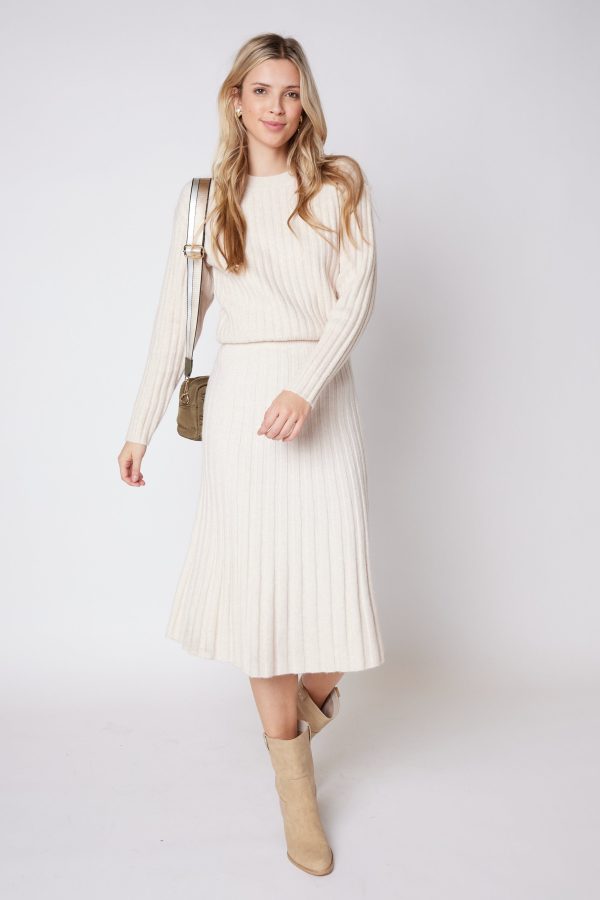 Hayes Flare Sweater Midi Skirt Online now