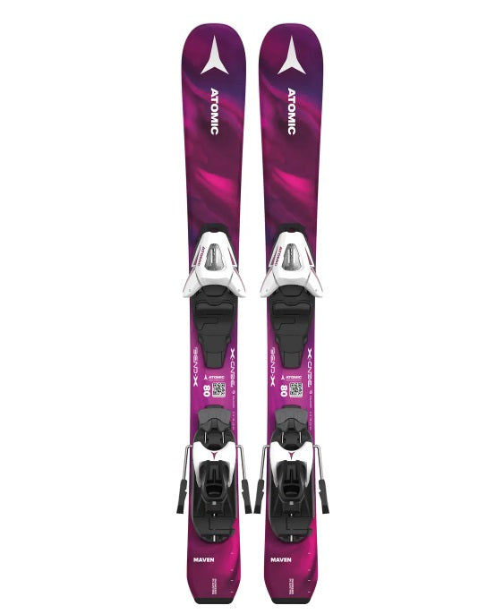 ATOMIC MAVEN GIRL 70-90 + C5 GW BINDING JUNIOR SKI PACKAGE on Sale