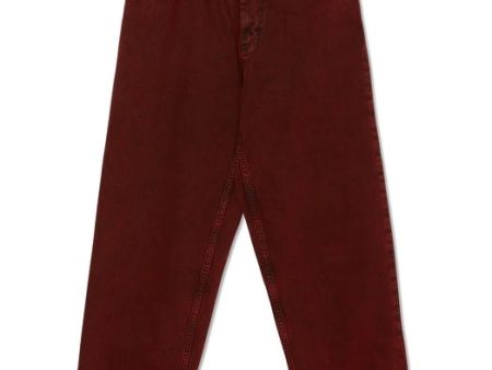 POLAR BIG BOY JEANS RED BLACK For Discount