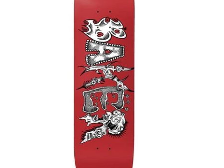 BAKER DECK ZACH ALLEN MANIC RED 8.5  Online Hot Sale