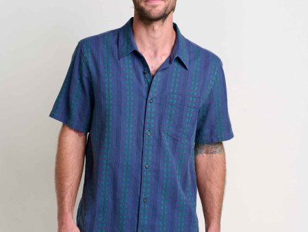 TOAD&CO TREESCAPE SHORT SLEEVE BUTTON DOWN MENS SHIRT Online