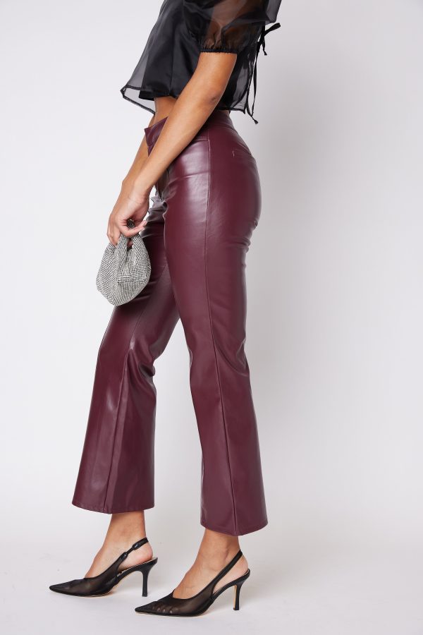 SALE - Tate Faux Leather Trouser Fashion