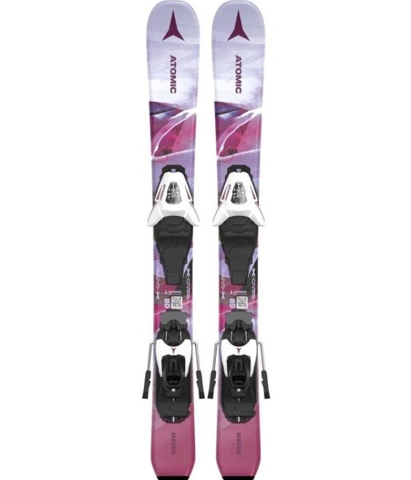 ATOMIC MAVEN GIRL 70-90 + C5 GW BINDING JUNIOR SKI PACKAGE on Sale