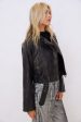 SALE - Dylan Faux Leather Jacket Hot on Sale