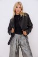 SALE - Dylan Faux Leather Jacket Hot on Sale