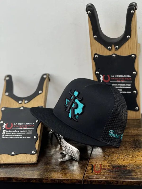 TEXAS RANCH BLACK TURQUOISE BLACK CAP Online Hot Sale