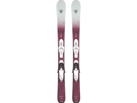 ROSSIGNOL EXPERIENCE PRO w  KID X4 BINDINGS JUNIOR GIRL SKI PACKAGE Hot on Sale