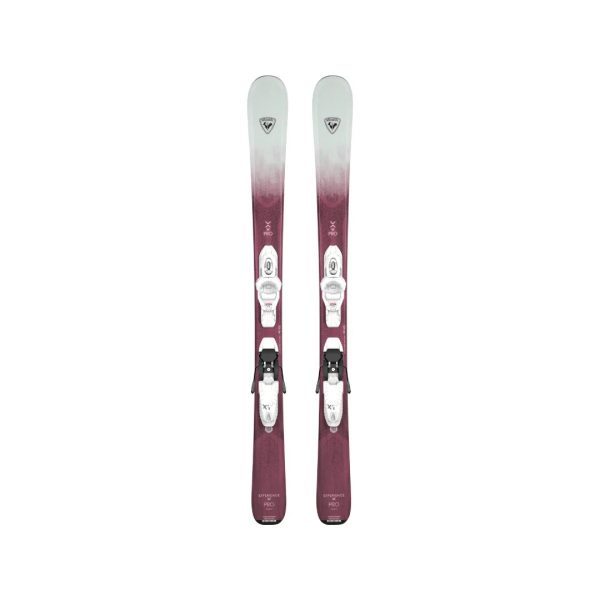 ROSSIGNOL EXPERIENCE PRO w  KID X4 BINDINGS JUNIOR GIRL SKI PACKAGE Hot on Sale