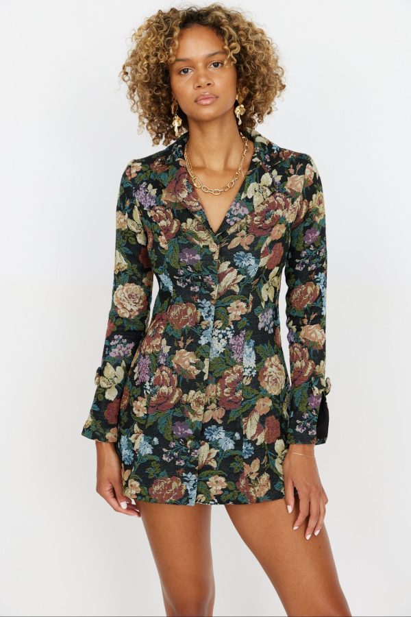 SALE - Fynn Floral Blazer Dress Online