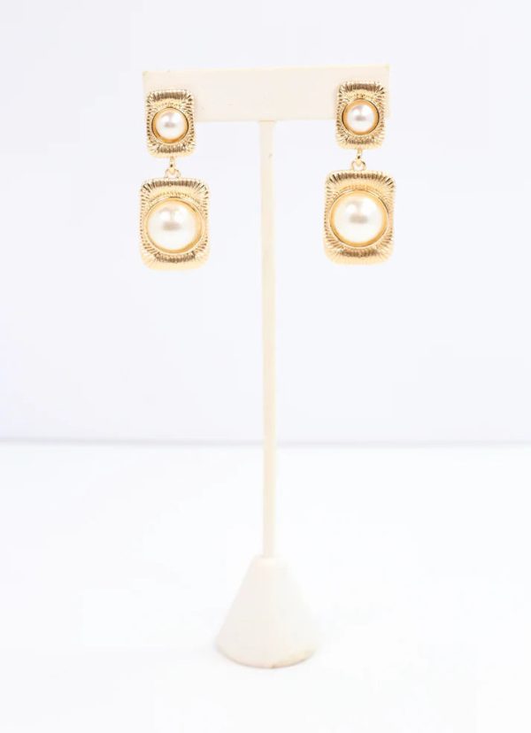 Giovonnie Pearl Drop Earrings Online now